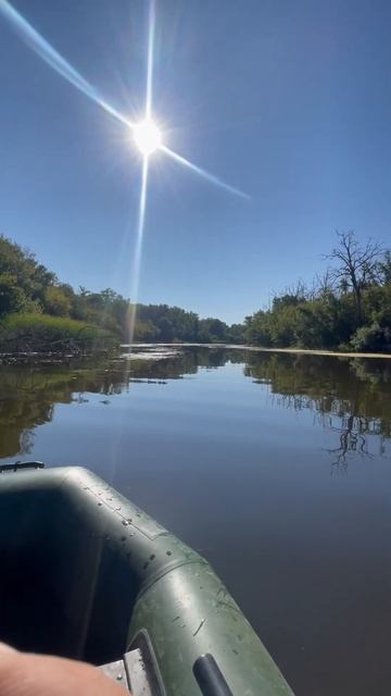 Жизнь в деревне, поймал рыбу 🐟