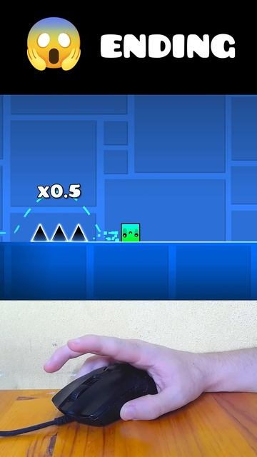 Geometry Dash： 😱 Ending #shorts