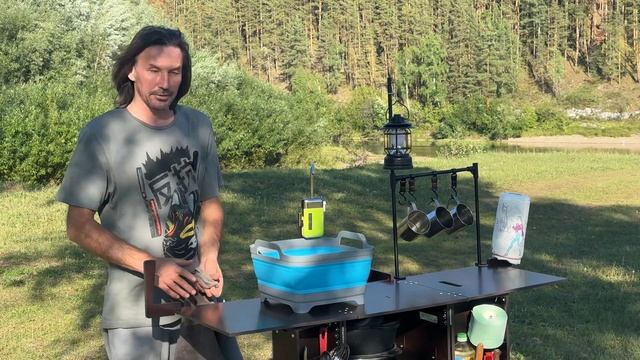 Крепление для полотенца в портативной кухне "Чакбокс". Инструкция по эксплуатации.