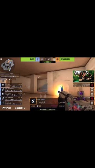 ВЕЛИЧАЙШИЙ КОМБЕК Saints УЖЕ КАК ГОД💯 #standoff2 #киберспорт