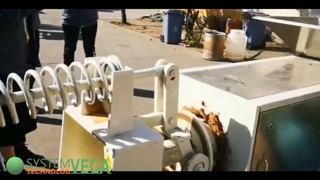Промисловий прес для отримання соку з макухи овочів, ф