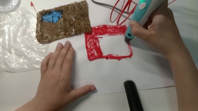 Я Рисую дом 3D ручкай 1 часть😍