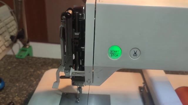 чистка регулятора натяжения Janome 500