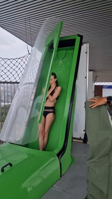 Страшная горка аквапарка на Бали 😱