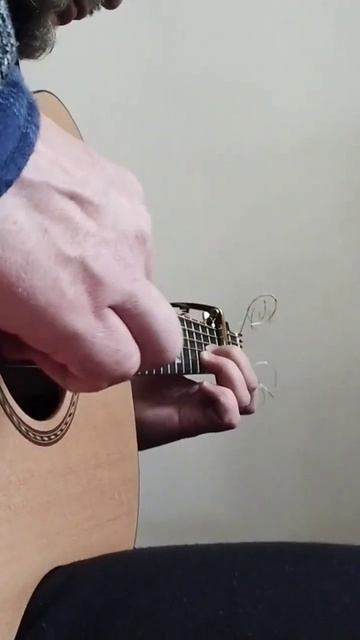 Фрагмент пьесы для гитары - Guitar piece fragment