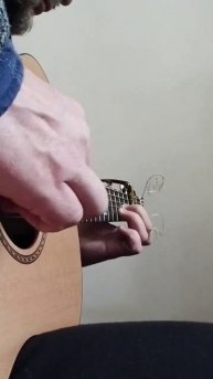 Фрагмент пьесы для гитары - Guitar piece fragment