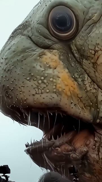 Огромный монстр из океана😲. Съемки передачи "В Мире ж?