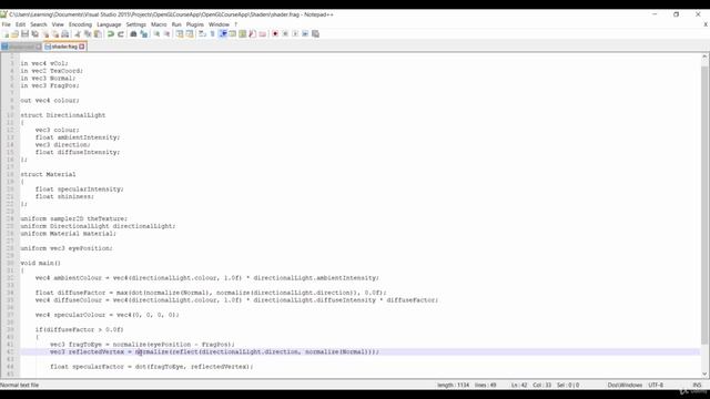 025 CODING Specular Lighting
