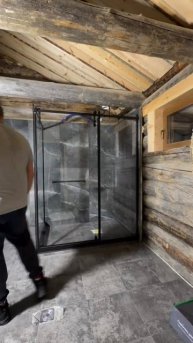 Душевые перегородки на заказ в Москве, уникальная премиальная фурнитура для душевых кабин.