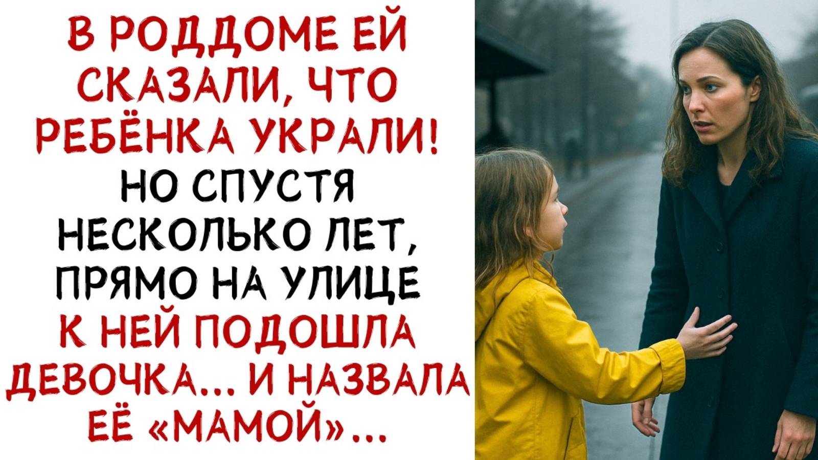 Истории из жизни. Ей сказали что ребёнка украли Жизненные истории, Аудио рассказы слушать