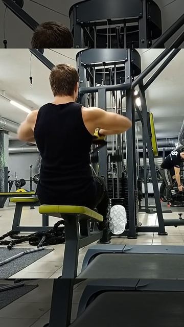 Задние дельты. Упражнения в спортзале