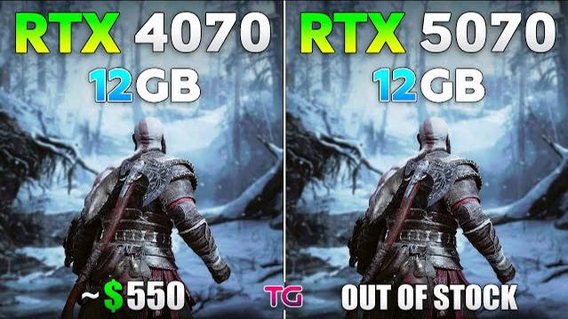 RTX 5070 vs RTX 4070 - Test in 10 Games