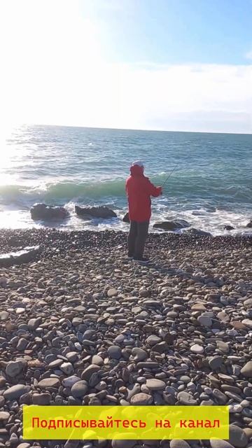 Радуга в конце ноября #серфинг #море #fishing