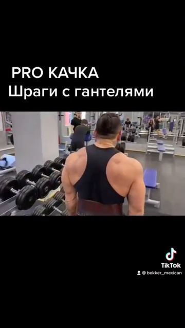 Шраги с гантелями