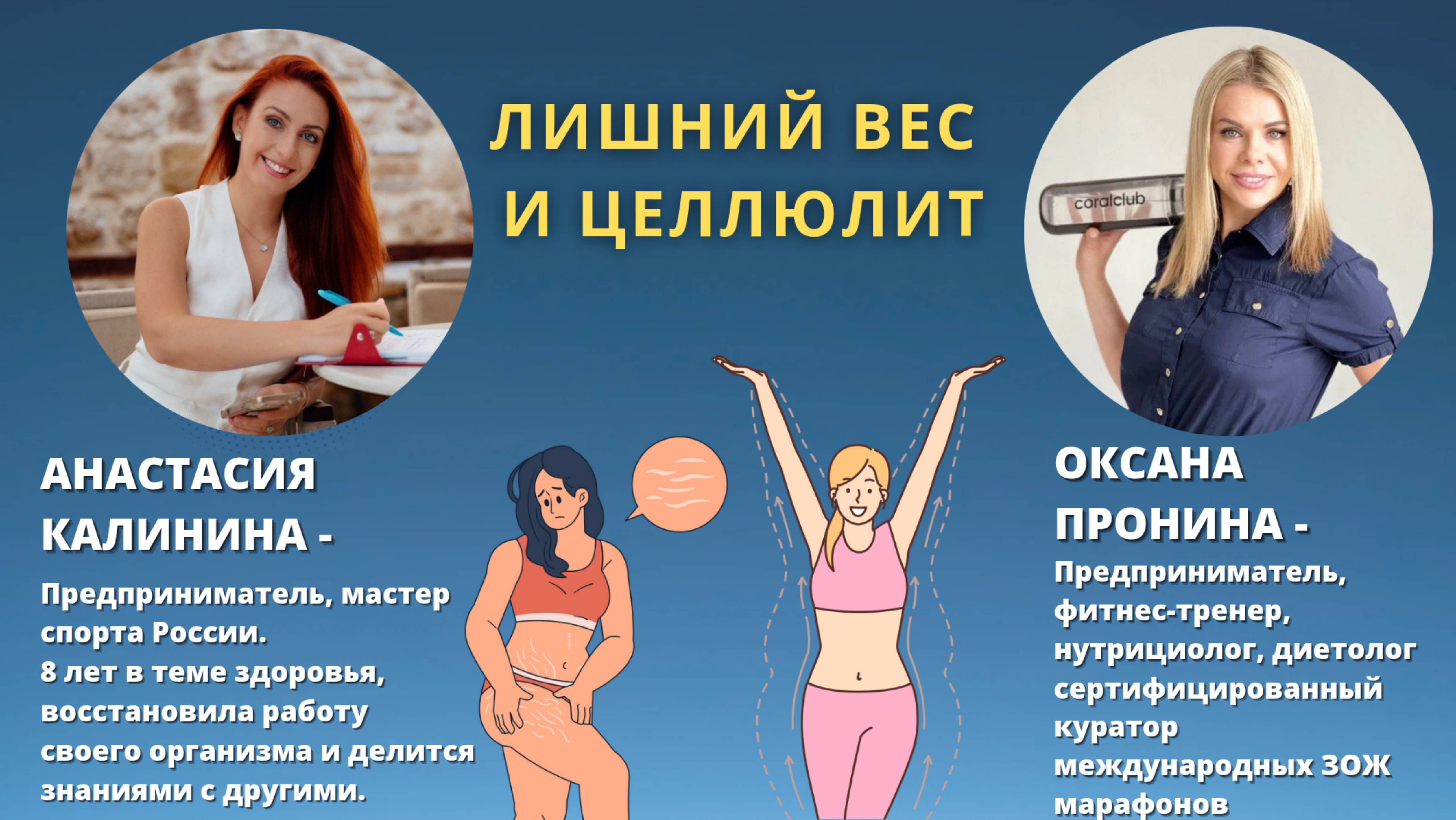Лишний вес и целлюлит.