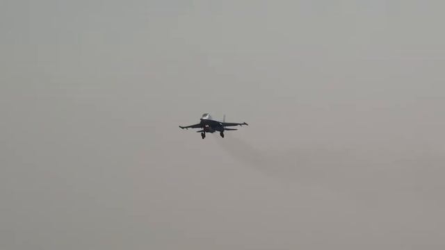Су-34 Посадка