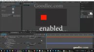Выражения. Свойство enabled After Effects