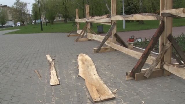 Стартовали работы по благоустройству Аллеи Славы.
