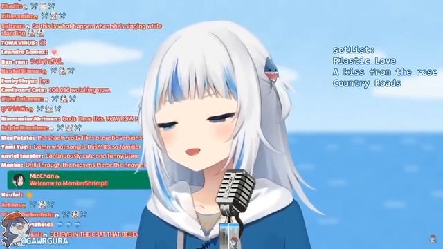 Gawr Gura sings Sorairo Days _ Tengen Toppa Gurren Lagann OP

https://www.youtube.com/@blueAwoo