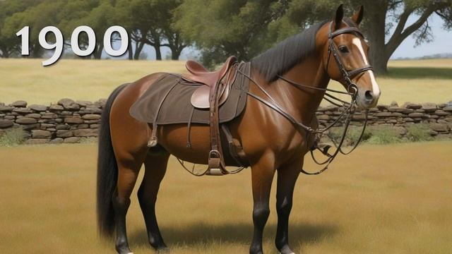 The evolution of the HORSE GEAR from 1860 to 2100