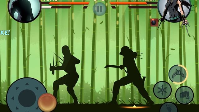 Проба «Когтей» в Shadow Fight 2 после победы над Рысью #116