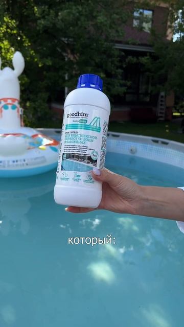 Очиститель бассейнов и искусственных водоемов GOODHIM 550