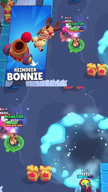 ПЕРЕКРАШЕННЫЕ и НОВОГОДНИЕ СКИНЫ #brawlstars #shorts