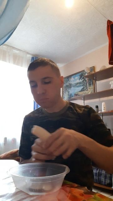 Банан 🍌 сосиска-пати #врек #врекомендации #еда #кушаюн