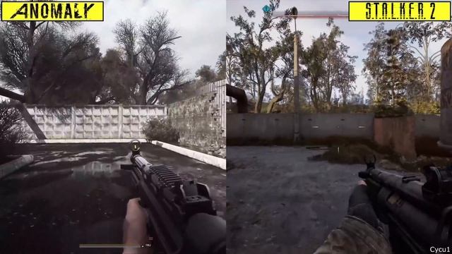 Сравнение графики S.T.A.L.K.E.R. 2 и Anomaly