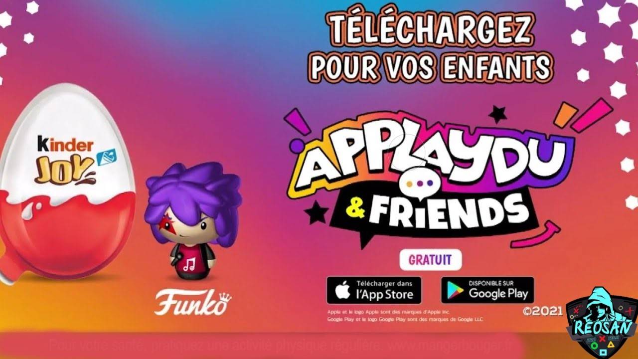 Откройте вместе Kinder Joy мир ApplayDu & Friends