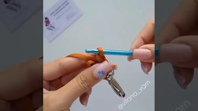 Плетем шнур крючком🫶🏻