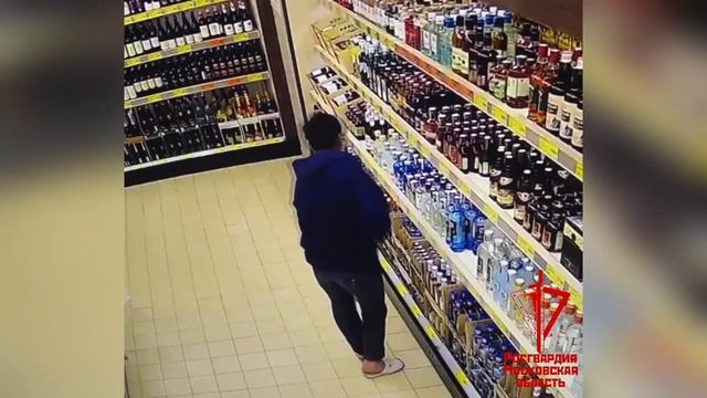 ‼️В Коломне поймали мужчину, который бесцеремонно воровал алкогольные напитки‼️