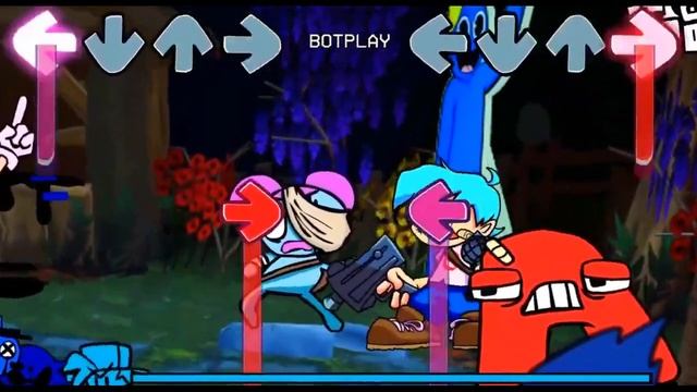 Я ВЕРНУЛСЯ С РАДУЖНЫМИ ДРУЗЬЯМИ! ФНФ PIBBY BLUE РАДУЖНЫЕ ДРУЗЬЯ!