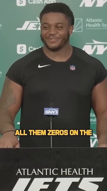 "I looked at all them Zeros on the page"