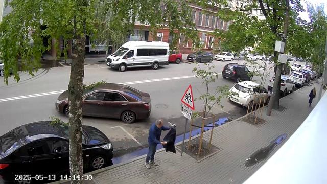 Автохам на тойта камри -выезд на встречную полосу и две сплошные