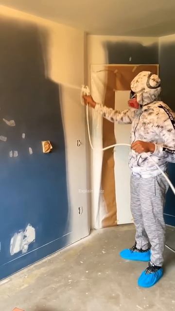 How to Make Dirty Walls look Brand New #shortsvideo
