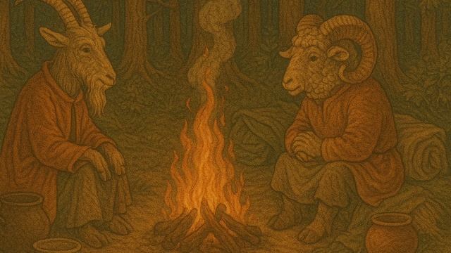 Русская народная сказка "Козёл да Баран"