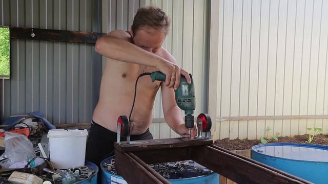 Дачный ШЕЗЛОНГ своими руками