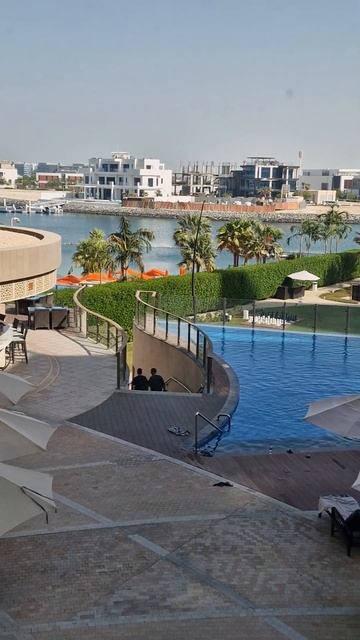 Пляж и бассейн отеля Bab Al Qasr Abu-Dhabi #beach #abudhabi