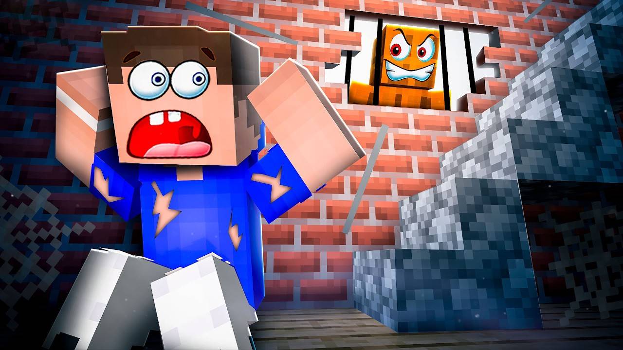 😨 МОЙ ДРУГ ЗАПЕР МЕНЯ В ТЕМНИЦЕ! Я ЕДВА ВЫЖИЛ! МАЙНКРАФ