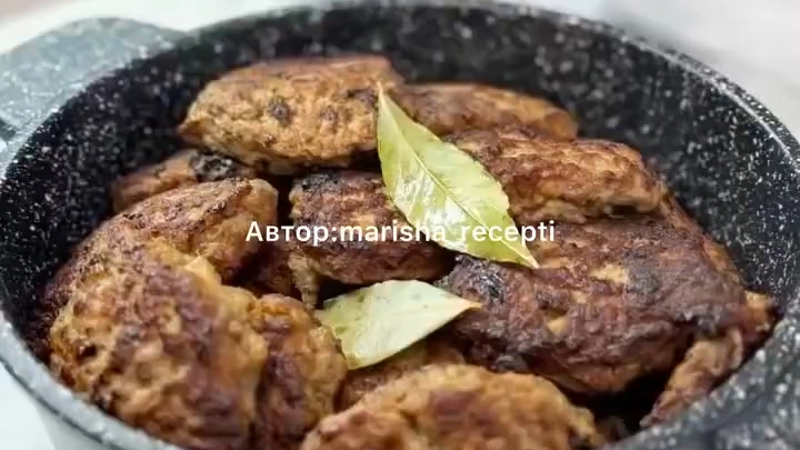 Печёночные КОТЛЕТЫ с фаршем...🥩🍽😋    Рецепт в описании ✍️