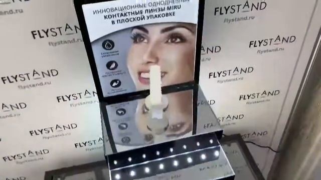 Наши работы. Левитационные стенды для выставки и презентации продукции