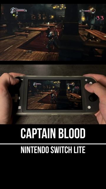 Captain Blood Nintendo Switch Lite Gameplay