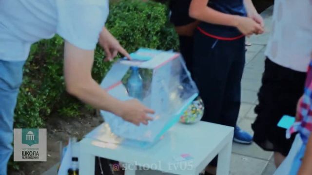 "День молодежи"  вместе с Санкт-Петербургской школой телевидения.