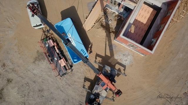 Доставка чаши бассейна с опцией Hard Rib