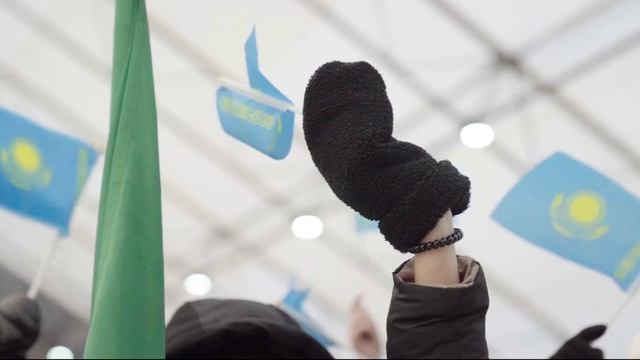 Новый хоккейный корт в селе Петровка