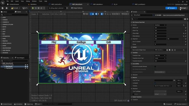 2_UE5 - Common UI Guide Fix Disappearing Main Menu