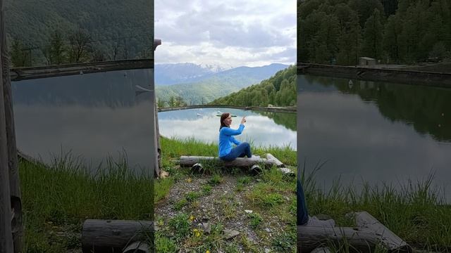 прогулка по ЭКО тропе Роза Хутор.Сочи.Озерный траверс.