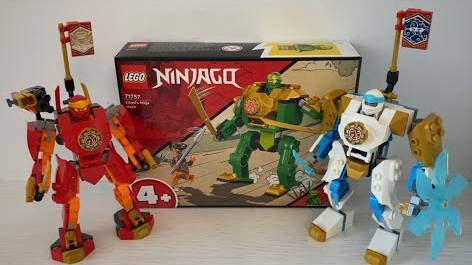 ОБЗОР ЛЕГО НИНДЗЯГО 71757 Робот Ниндзя Ллойда LEGO NINJAGO Lloyd’s Ninja Mech