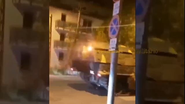 Венгерские танки и тяжелая бронетехника были замечены через ключевые города вблизи границы с Украино
